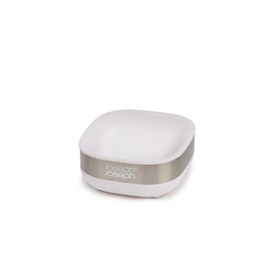 Joseph Joseph 70533 Paslanmaz Çelik Beyaz Slim Steel Sabunluk