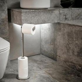 Joseph Joseph EasyStore 70594 Luxe Paslanmaz Çelik Tuvalet Kağıdı Standı