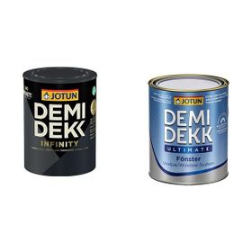 Jotun Vestlandsrod 2142 Demidekk Ultimate Fönster 1 kg Ahşap Boyası