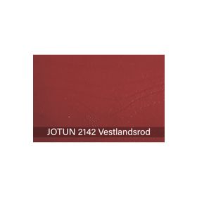 Jotun Vestlandsrod 2142 Demidekk Ultimate Fönster 1 kg Ahşap Boyası