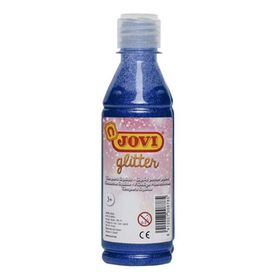 Jovi 250ml Mavi Simli Sıvı Guaj Boya