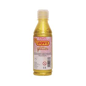 Jovi 250ml Sarı Simli Sıvı Guaj Boya