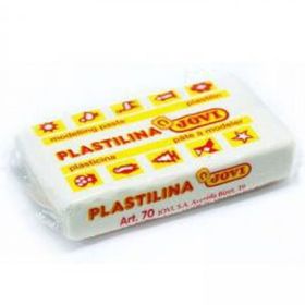 Jovi Plastilina Beyaz 50 gr Kurumayan Oyun Hamuru