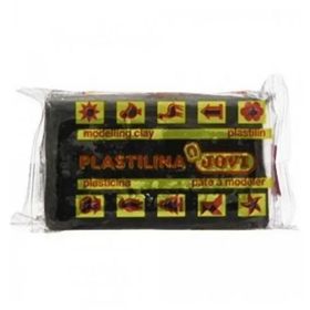 Jovi Plastilina Siyah 50 gr Kurumayan Oyun Hamuru