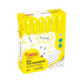 Jovi Stik Sarı 12'li Fosforlu Kalem