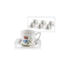 Joy Carmen 1JYC-107 Butterfly Serisi 6 Kişilik 220 cc Çay Fincanı