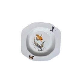 Joy Carmen Butterfly 6'lı 21 cm Çukur Tabak