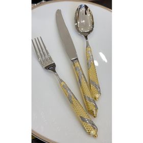 Joy Carmen Embossed Gold 89 Parça Çatal Kaşık Bıçak Takımı