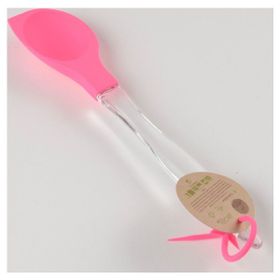 Joy Kitchen 15876 Pembe Silikon Kaşık Spatula