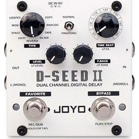 Joyo DSEEDII Stereo Delay ve Looper Pedalı