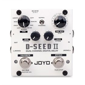 Joyo DSEEDII Stereo Delay ve Looper Pedalı