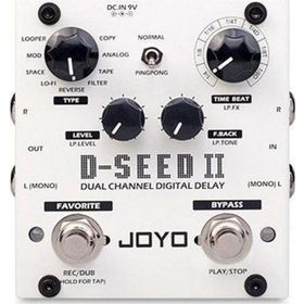 Joyo DSEEDII Stereo Delay ve Looper Pedalı