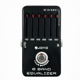 Joyo JF11 6 Band Eq Gitar Pedalı