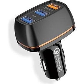 Joyroom C-M303 QC 3.0 30W 3xUSB Siyah Araç Şarj Cihazı