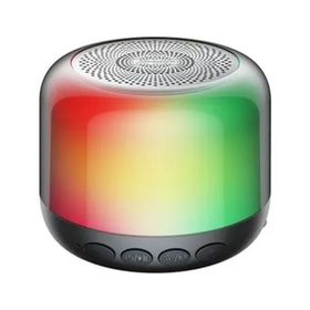 Joyroom JR-ML03 Işıklı Siyah Bluetooth Hoparlör