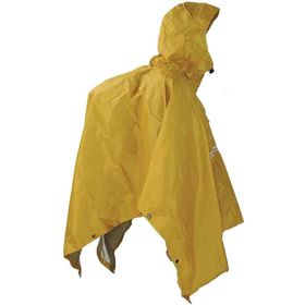 JR Gear Hafif Su Geçirmez Sarı Panço Yağmurluk