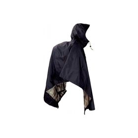 JR Gear Hafif Su Geçirmez Siyah Panço Yağmurluk