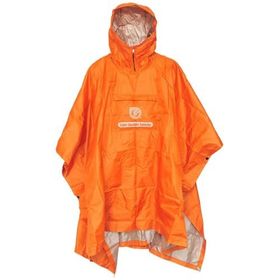 JR Gear Hafif Su Geçirmez Turuncu Panço Yağmurluk