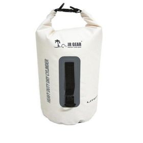 JR Gear Heavy Duty Dry 20 lt Beyaz Cylinder Su Geçirmez Çanta