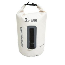 JR Gear Heavy Duty Dry 20 lt Beyaz Cylinder Su Geçirmez Çanta