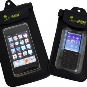 JR Gear MPH101 Siyah Küçük Boy Su Geçirmez Cep Telefonu Telefon Kılıfı