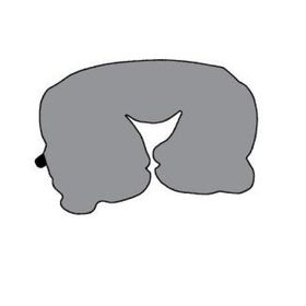 JR Gear U Pillow Gri Boyun Yastığı