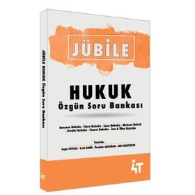 Jübile Hukuk Özgün Soru Bankası - 4t Yayınları