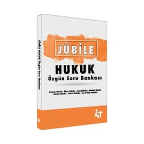 Jübile Hukuk Özgün Soru Bankası - 4t Yayınları