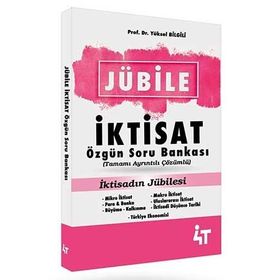Jübile İktisat Özgün Soru Bankası-4T Yayınları