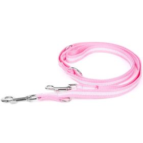 Julius-K9 216DP-NL-PN IDC 19mm x2.2m Pembe Çift Uçlu Kayış