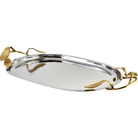 Jumbo 10845-LF Leaf Oval Tepsi