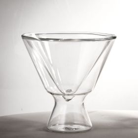 Jumbo 150 ml Glory 2'li Double Wall Çift Cidarlı V Bardak