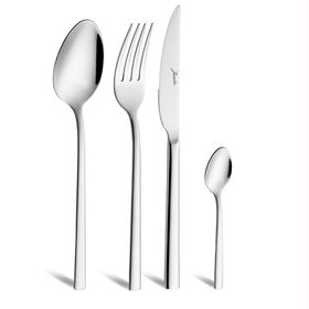 Jumbo 2001 24 Parça 6 Kişilik Çelik Tatlı Çatal Kaşık Bıçak Takımı