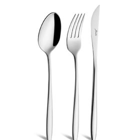 Jumbo 2003 18 Parça 6 Kişilik Çelik Yemek Çatal Kaşık Bıçak Takımı