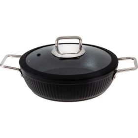 Jumbo 26 cm Dublin Black Basık Tencere