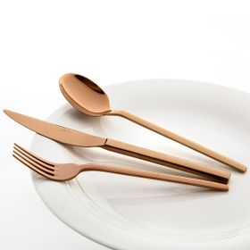 Jumbo 8100 Titanyum Bronz 84 Parça 12 Kişilik Çatal Kaşık Bıçak Takımı