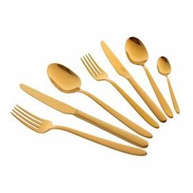 Jumbo 9400 Titanyum Gold 12 Kişilik 84 Parça Çatal Kaşık Bıçak Takımı