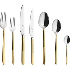 Jumbo 9401 84 Parça 12 Kişilik Gold Çatal Kaşık Bıçak Seti