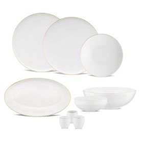 Jumbo Belle Gold 55 Parça 12 Kişilik Yemek Takımı