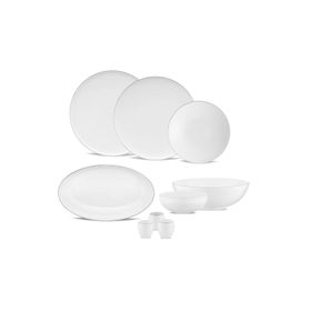 Jumbo Belle Platin 55 Parça 12 Kişilik Yemek Takımı