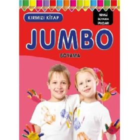 Jumbo Boyama - Kırmızı Kitap - Kolektif