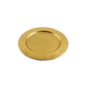 Jumbo Brett Metal Oval 20x20 cm Tabak