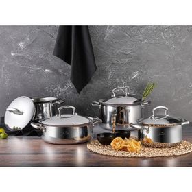 Jumbo Flame 4 Parça Tencere Seti