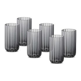 Jumbo Foggy Grey 6'Lı Meşrubat Bardağı