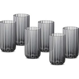 Jumbo Foggy Grey 6'Lı Meşrubat Bardağı