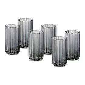 Jumbo Foggy Grey 6'Lı Meşrubat Bardağı