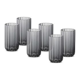 Jumbo Foggy Grey 6'Lı Meşrubat Bardağı