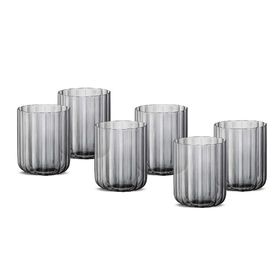 Jumbo Foggy Grey 6'lı Su Bardağı