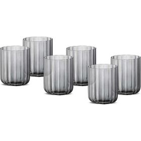 Jumbo Foggy Grey 6'lı Su Bardağı