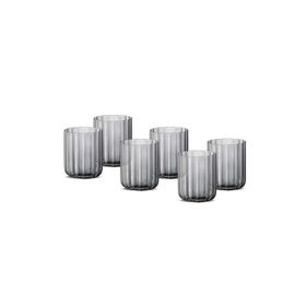 Jumbo Foggy Grey 6'lı Su Bardağı